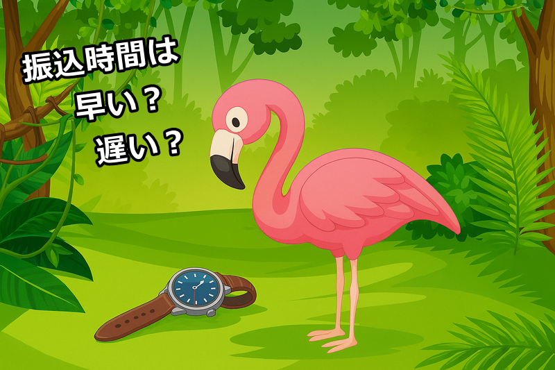 振り込み時間は早い？遅い？